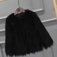 thumbnail image 4 of LSLJS Fashion Women's Faux Short V-neck Solid Long Sleeved Coat Versatile Premium Top, 4 of 4