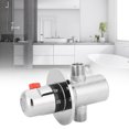thumbnail image 2 of Plastic Lightweight Thermostatic Mixing Valve, Compact Thermostatic Valve, Kitchen For Home Toilet Bathroom, 2 of 8