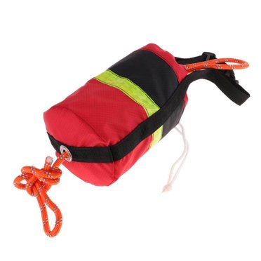 Langgg Sacs de Sécurité à Lancer Sauvetage Kayak Réfléchissants Sauvetage Nautique Corde de Ligne Flottante Accessoire de Kayak Corde