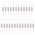 thumbnail image 1 of 25 Pcs 3.3K Ohm Resistor, 3 Watts 5% Tolerance Metal Oxide Film Resistor Axial Lead, Flame Proof for DIY Electronic Projects Circuits Experiments, 1 of 6