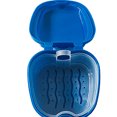 thumbnail image 1 of Denture Box Plastic Denture Bath Case Denture Container with Basket Net Holder, 1 of 4