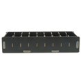 thumbnail image 5 of veasfak 9 Dividers Name Card Wooden Case Office Desktop Storage Organizer Box Black, 5 of 5