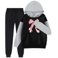 thumbnail image 4 of WEAIXIMIUNG Ensemble de Noël pour Enfants à Manches Longues Colorées avec Capuche et Pantalon 8-9 Ans, 4 of 4