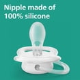 thumbnail image 4 of Philips Avent Ultra Air Pacifier 18 months+, Opal Elephant / Blue Hello, 2 pack, SCF349/18, 4 of 8
