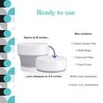 thumbnail image 3 of PurePail Go Travel Diaper Pail, White, 3 of 6