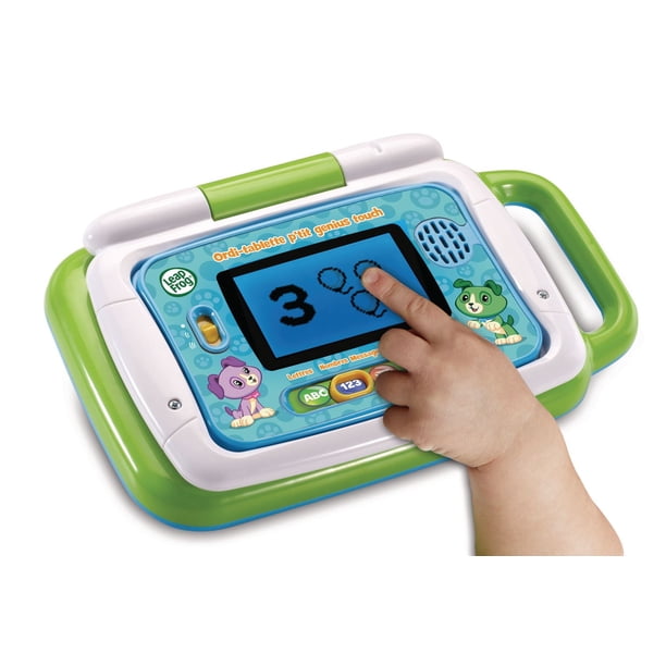 LeapFrog 2-in-1 Leaptop Touch, Green, Interactive Toddler Learning