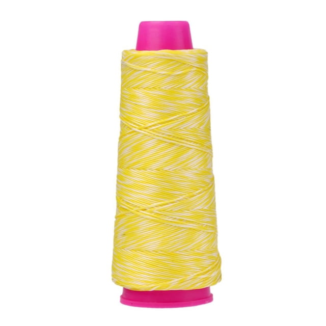 Ultrlalight110m Fiber Nock Peep Bow String Serving Thread Bowstring Protect Thread Yellow and White