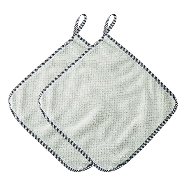 WHEANG Guenilles pour Serviettes à Main Antiadhésives à l'Huile Guenilles Pouvant Être Suspendues Guenilles de Cuisine Guenilles Paresseuses