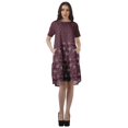 thumbnail image 2 of Moomaya Printed Loose A-Line Dress With Pockets Short Sleeve Dresses Women, 2 of 4