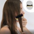 thumbnail image 2 of Hair Straightener Brush Charging Mini Straight Hair Comb Wireless Portable Straightener Hair Care Without Damaging Hair Styling Comb for Home Use Portable Hair Straightener, 2 of 6