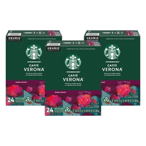 Starbucks Caffe Verona Keurig K-Cups, 72 Nombre