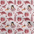 thumbnail image 1 of oneOone Polyester Spandex Dark Rose Brown Fabric Earth Fabric For Sewing Printed Craft Fabric By The Yard 56 Inch Wide, 1 of 4