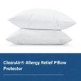 thumbnail image 4 of Bargoose Home Textiles - Pillow Protector, Zippered Waterproof Pillow Encasement(Single, White, King), 4 of 4