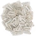 thumbnail image 4 of 100pcs 10 Teeth  Clip Stainless Snap Comb for Hair Extension and Hair Weaving, 4 of 8