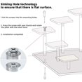 thumbnail image 2 of lionlar Removable Display Stand, Put Doll Decorative for Candy Action Figure Cake White, 2 of 5