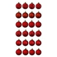 thumbnail image 1 of Décorations incassables Holiday Time (24 unités, rouge), 1 of 4