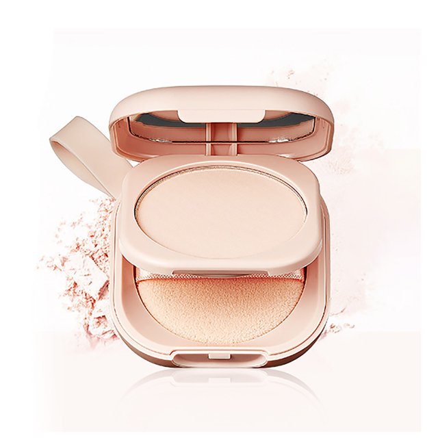 Milk Tea Honey Powder Cake Oil Control Makeup Waterproof Makeup Loose Powder, Loose White