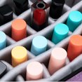 thumbnail image 2 of Youkk Sacs de Rangement pour Vernis à Ongles en Polyester Robustes et Durables Faciles à Transporter Cadeau Pratiques et Pratiques Rose 1 Ensemble, 2 of 6