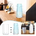 thumbnail image 1 of SIfdSeng Small Compact Disposable Paper Cup Dispenser Mouthwash Rinsing Cups Storage Holder for Bathroom Vanity Countertops Bedroom Organizer Decoration Storage, 1 of 6