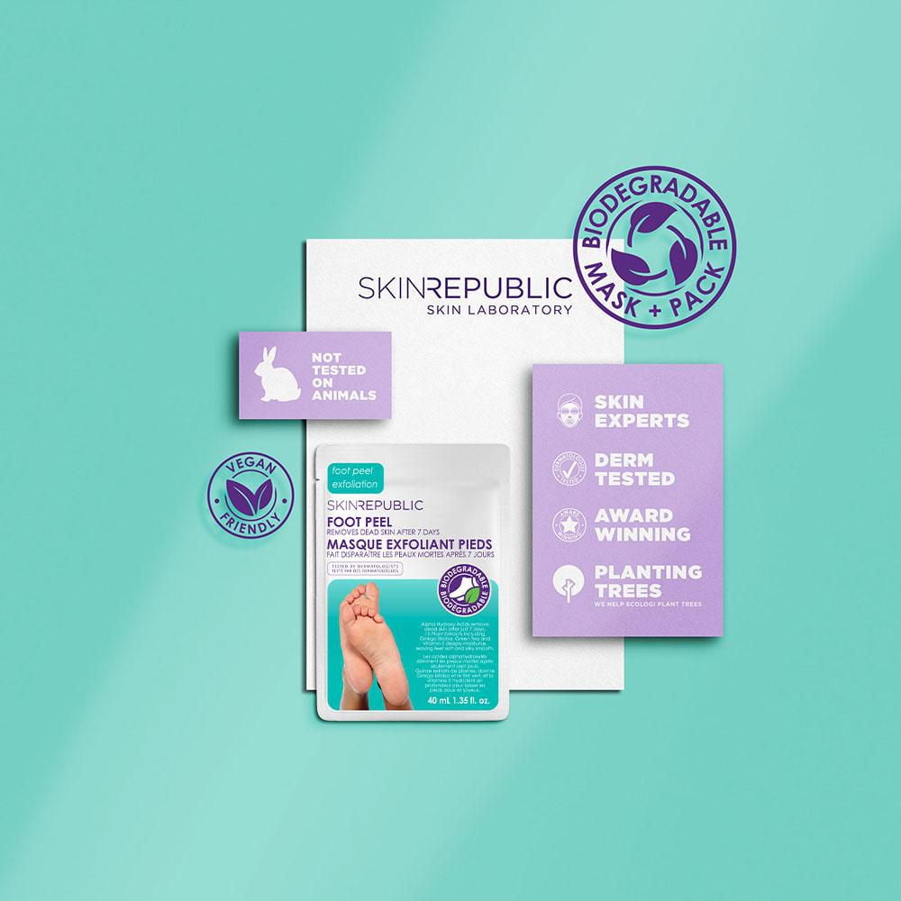 Skin Republic Masque Exfoliant Pieds