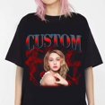 thumbnail image 3 of T-shirt Rap Bootleg Personnalisé, Insérez Votre Design_, 3 of 8