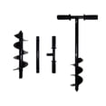 thumbnail image 1 of Handheld Manual Digger Post Hole Drill Bit Spiral Garden, 1 of 5