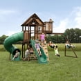 thumbnail image 1 of Backyard Discovery Sky Fort III Swing Set, 1 of 9