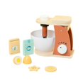 thumbnail image 2 of HILABEE Wooden Play Kitchen Accessories Interactive Early Learning Role Play Educational Mixer, 2 of 9