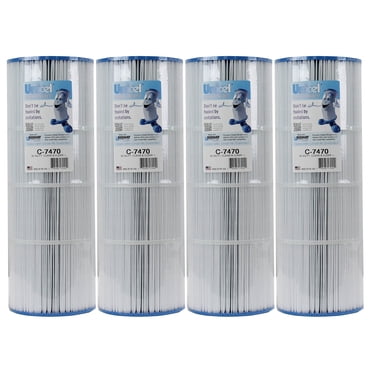 Unicel C-7470 Cartouche de Filtre de Piscine de Remplacement 80 Pi2, 170 Plis (Lot de 4)