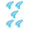 thumbnail image 2 of kurtrusly Anti Slip Eyeglass Ear hook Silicone Lightweight Eyeglasses Grip Light Blue 5Set, 2 of 6