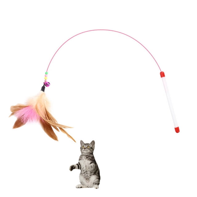 Dpityserensio Dangler Wand Teaser Rod Play Pet Game Toys