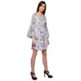 thumbnail image 3 of Moomaya Peignoir en Coton pour Femmes Robe de Chambre Imprimée Courte Peignoir de Douche Nuptiale, 3 of 6
