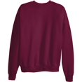 thumbnail image 3 of Hanes Chandail Molletonné à Col Rond EcoSmart pour Hommes, m, Bordeaux, 3 of 3