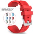 thumbnail image 1 of mmirethe Intelligent Watch Strap Portable Solid Color Odorless Universal Heats-resistant Replacing Wristwatch Band Accessories Green, 1 of 6