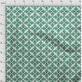 thumbnail image 5 of oneOone Cotton Poplin Green Fabric Mosaic Craft Projects Decor Fabric Printed By The Yard 56 Inch Wide, 5 of 5