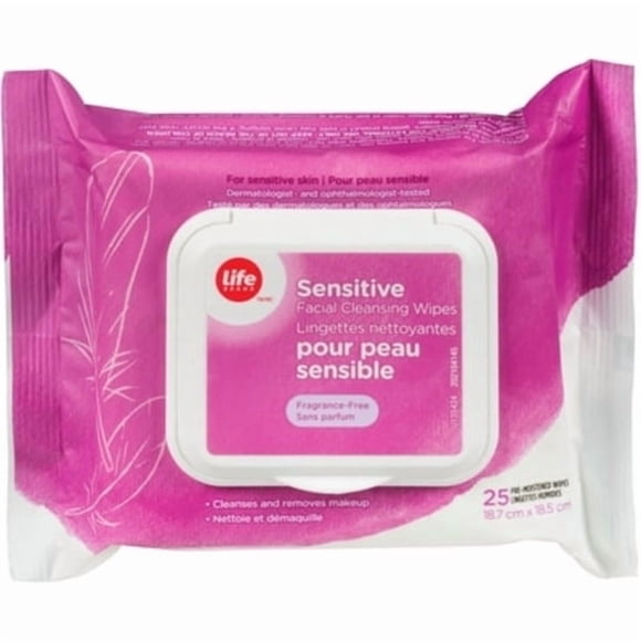 Life Brand Sensitive Facial Wipes