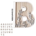 thumbnail image 3 of 5 Inch Wooden Letters for Wall Decoration – for 's Room Craft Projects Name Signs Weddings and Home ,2 Pack, 3 of 6