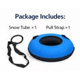 thumbnail image 4 of Toytexx Inflatable Snow Tube with Pull Strap, Heavy-Duty Handles, and Comfortable Inner Seat – 90 cm Large Sled for Kids & Family Winter Fun, 4 of 8