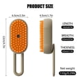 thumbnail image 2 of Steamy Cat Brush Steamy Brush Pro Upgraded Steamy Cat Brush 3 In1 Cat Steamy Brush Steam Shedding Brush with Release Button Cat Steamy Brush Cleanser Steam Brush for Cats 20ml, 2 of 8