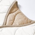 thumbnail image 3 of Haut d'Hiver pour Enfants Ourlet Irrégulier en Dentelle Manches Longues Col Rond, 3 of 6