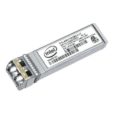 Intel Ethernet SFP+ SR Optics - module Émetteur-Récepteur SFP+ - 10GbE - 1000Base-SX, 10GBase-SR - 850 nm - pour Adaptateur Réseau Convergé Ethernet X520, X710; Adaptateur Serveur Ethernet X520