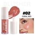 thumbnail image 1 of FSTDelivery Personal Care & Beauty Products Deals! Liquid Blush For And Cheeks Fine Shim Highlight Contours Moisturizing Color Developing Rouge Blush 4.5ml, Christmas Birthday Gifts for Women, 1 of 1