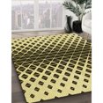 thumbnail image 3 of Ahgly Company Tapis d'Intérieur Lavable en Machine Carré Transitionnel Marron, 3 Pieds Carré, 3 of 7