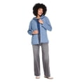 thumbnail image 2 of George Women's Faux Shearling Zip Up Jacket, 2 of 6