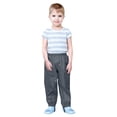 thumbnail image 2 of YOUSNH Pantalon de Pluie Imperméable pour Enfants 1-12 Ans, Taille Élastique Ajustable avec Coutures Renforcées, Garçons et Filles Jeu Extérieur Randonnée Équipement Anti-Éclaboussures Pantalon de Pluie Enfants Noir 1-2 Ans, 2 of 6