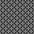 thumbnail image 1 of Ahgly Company Tapis d'Intérieur Lavable en Machine Carré Transitionnel Noir Nuit, 7 Pieds Carré, 1 of 7