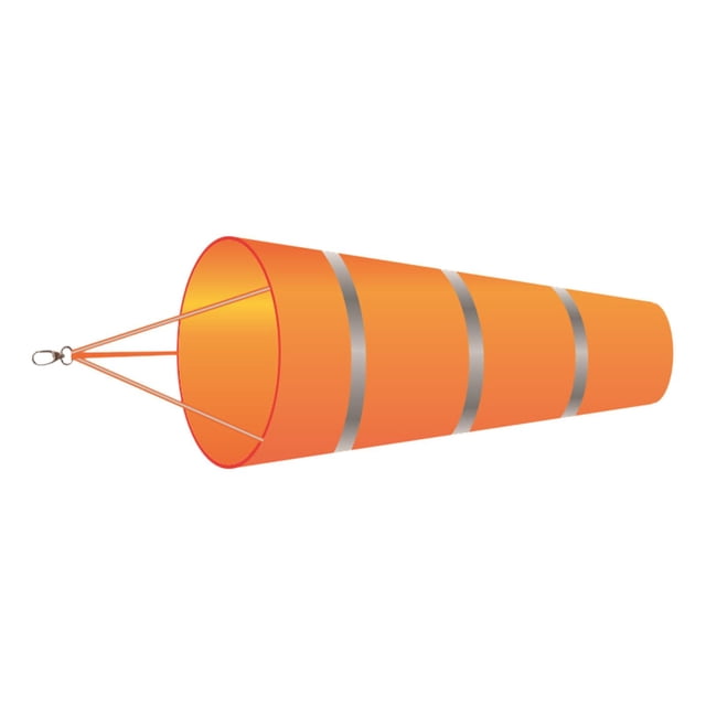 Durable Windsock Wind Measurement Indicator Hanging Toys Wind Sock Bag Orange