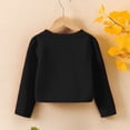 thumbnail image 4 of Timegard Girls Open Front Shrug Cardigan Children Long Sleeve Tops Crop Jackets Fall Clothes 4-8 Years, 4 of 7