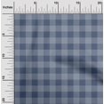 thumbnail image 1 of oneOone Polyester Lycra Fabric Gingham Check Printed Craft Fabric BTY 56 Inch Wide, 1 of 4