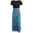 thumbnail image 4 of Cameland Robe Longue Décontractée de Plage pour Femme, Imprimé Floral Teinture sur Nœuds Coloré, 4 of 4